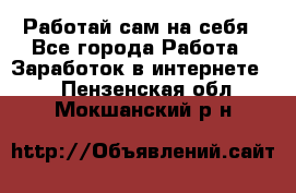 Работай сам на себя - Все города Работа » Заработок в интернете   . Пензенская обл.,Мокшанский р-н